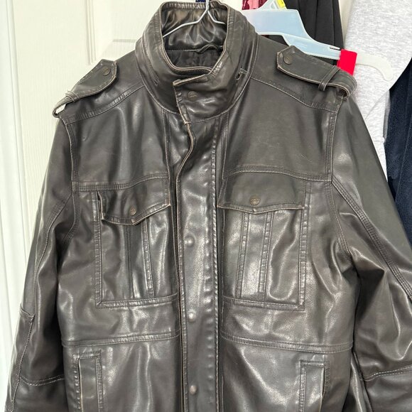 Levi’s Vintage Leather Jacket (Size L) - Picture 1 of 2